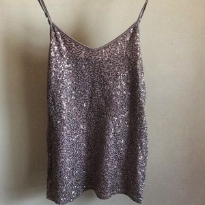 Express Sequined Tank/Cami